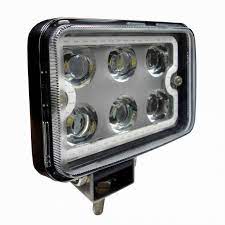 FAROL DE TRABALHO ARO LUMINOSO 18W 6 LEDS...