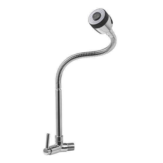 TORNEIRA CAPRI PAREDE FLEXIVEL CR METAL P...