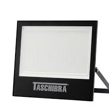 REFLETOR LED SLIM 150W 6500K PRETO TASCHIBRA