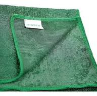 TOALHA DE MICROFIBRA VERDE 350GSM 40X40CM...