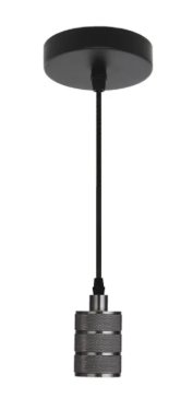 PENDENTE DOT METAL ROCK PRETO PEROLADO TA...